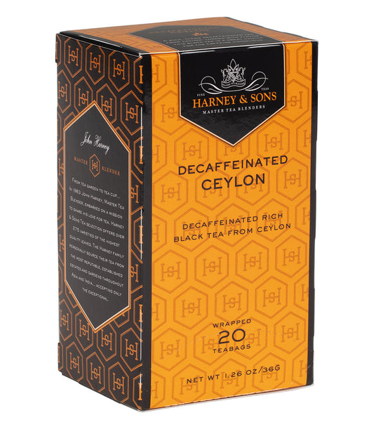 Decaf Ceylon, Box of 20 Premium Teabags