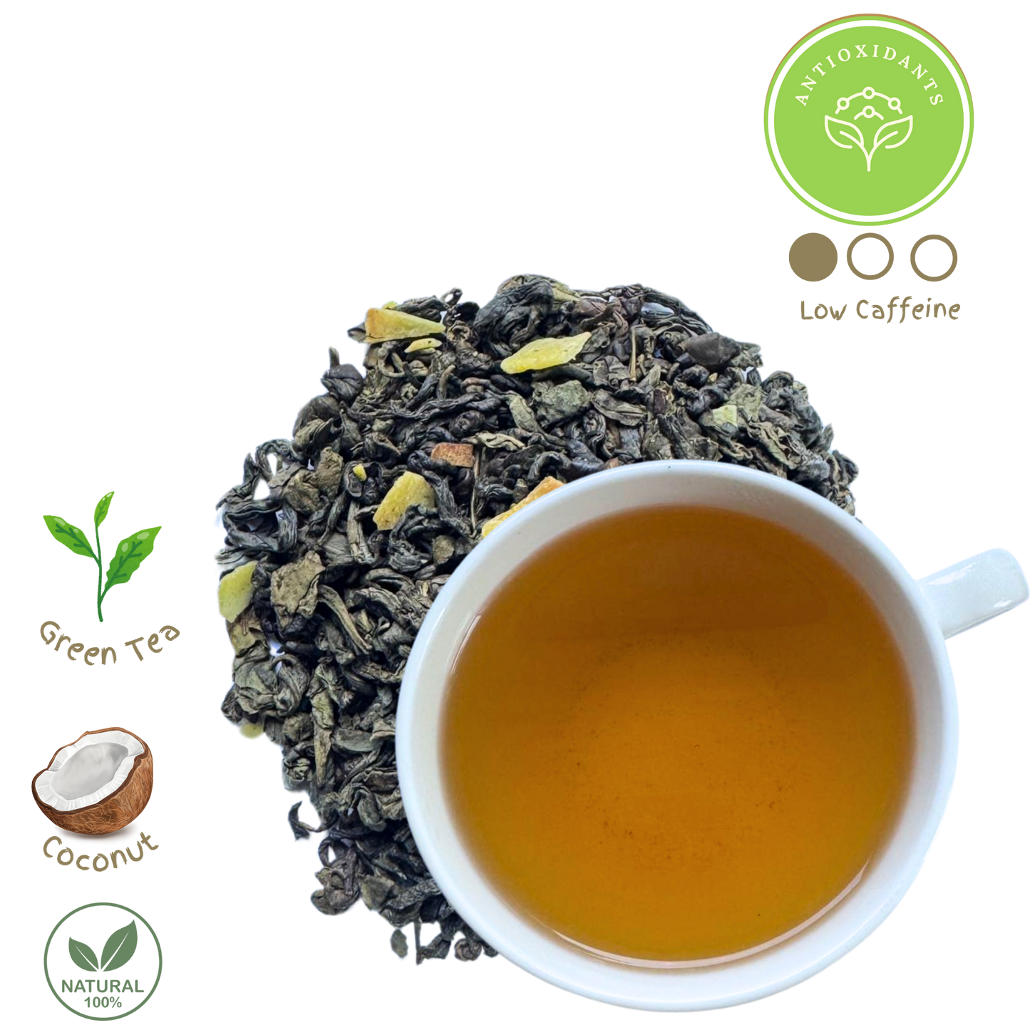 Zenful Coconut - Green Tea Blend