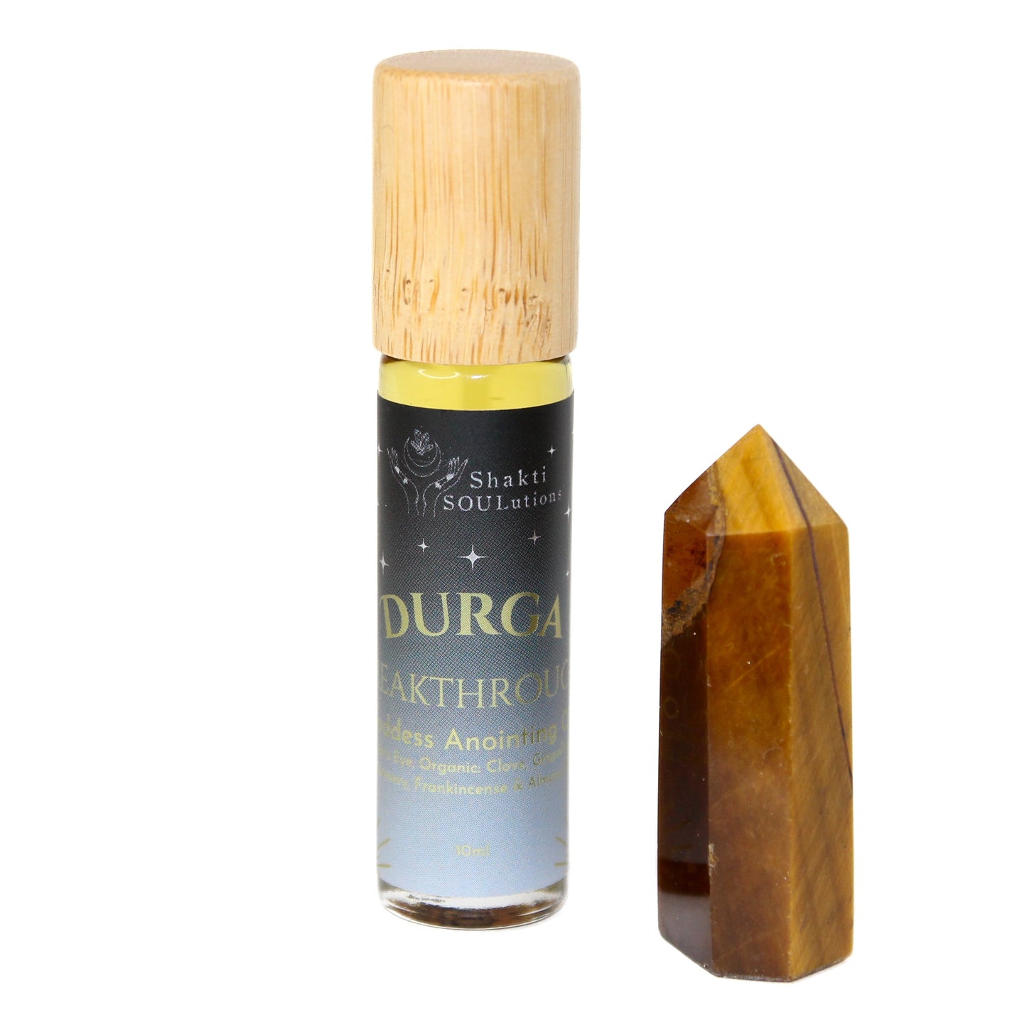Durga Goddess Tiger's Eye Anointing Oil - Breakthrough