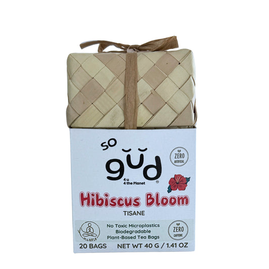 Hibiscus Bloom Tisane | Plant-based Tea Bags
