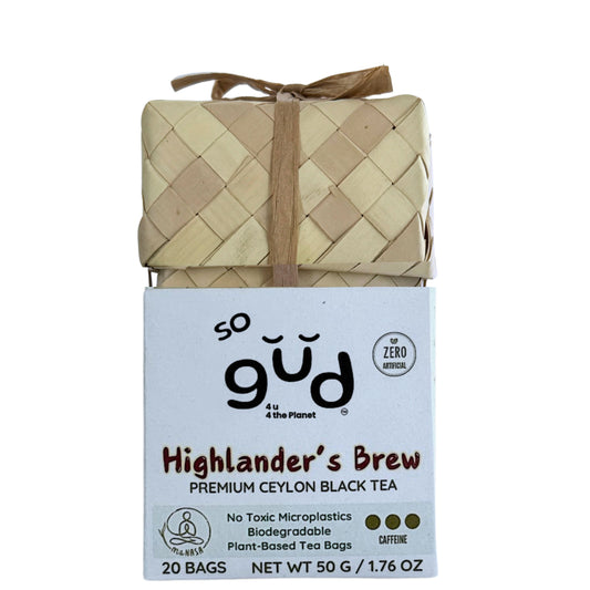 Highlander's Brew Ceylon Black Tea | Plant-based Tea Bags