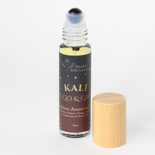 Kali Goddess Obsidian Anointing Oil - Let Go & Grow