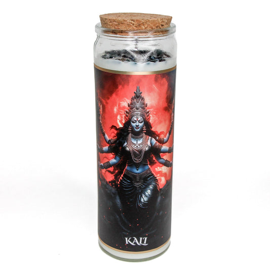 Kali Crystal Altar Candle