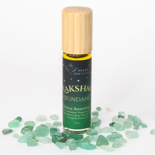 Lakshmi Goddess Green Aventurine Anointing Oil - Worthy & Nourished