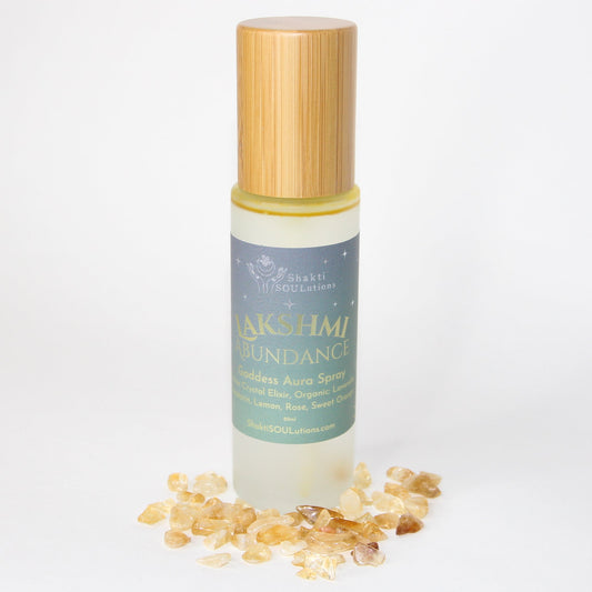 Lakshmi Goddess Crystal Aura Spray - Abundance