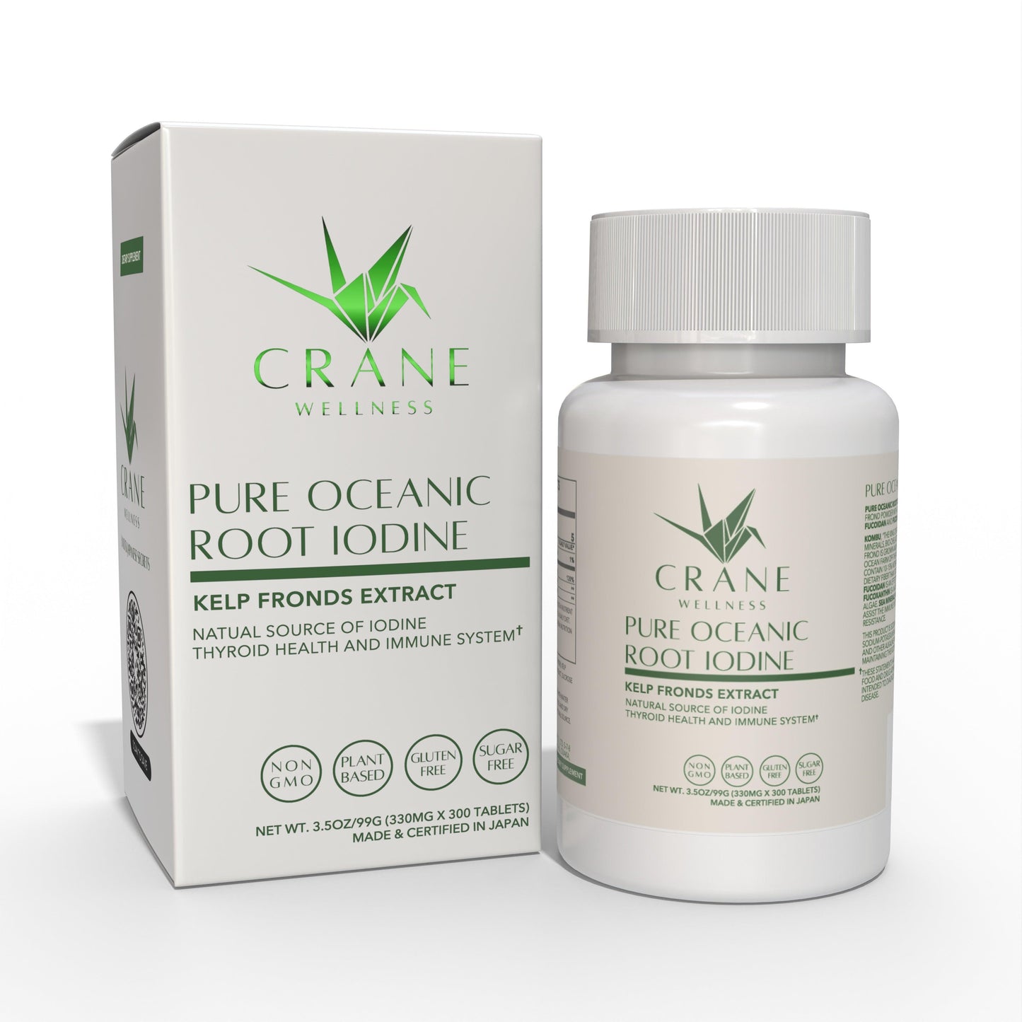 Pure Oceanic Root Iodine Kelp Root Tablets