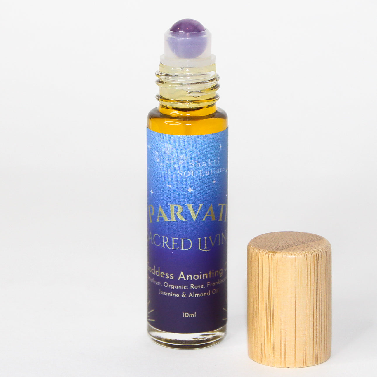 Parvati Goddess Amethyst Anointing Oil - Fulfillment & Love