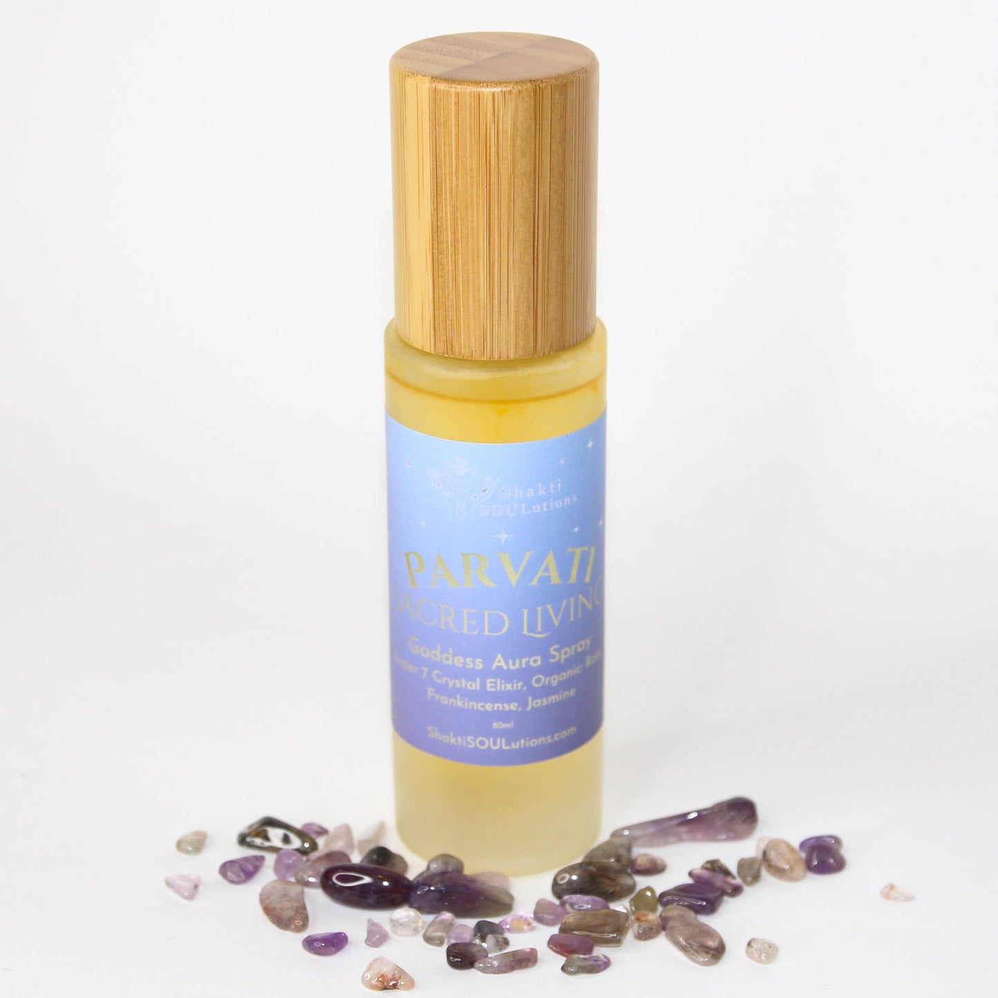 Parvati Goddess Crystal Aura Spray - Sacred Living