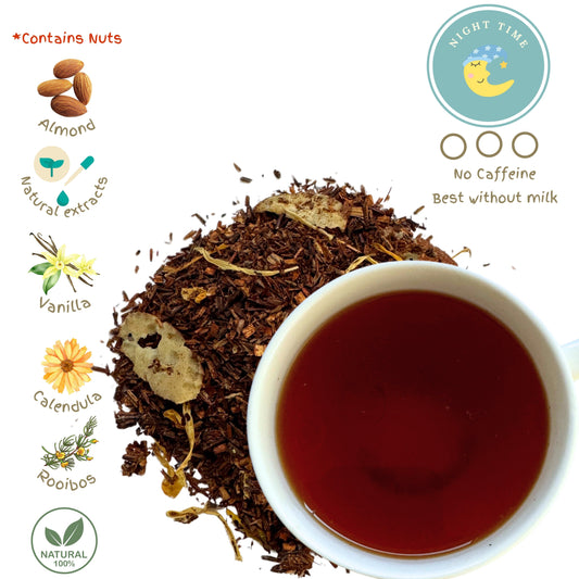Bourbon Street Vanilla Rooibos Loose Leaf Tea Blend