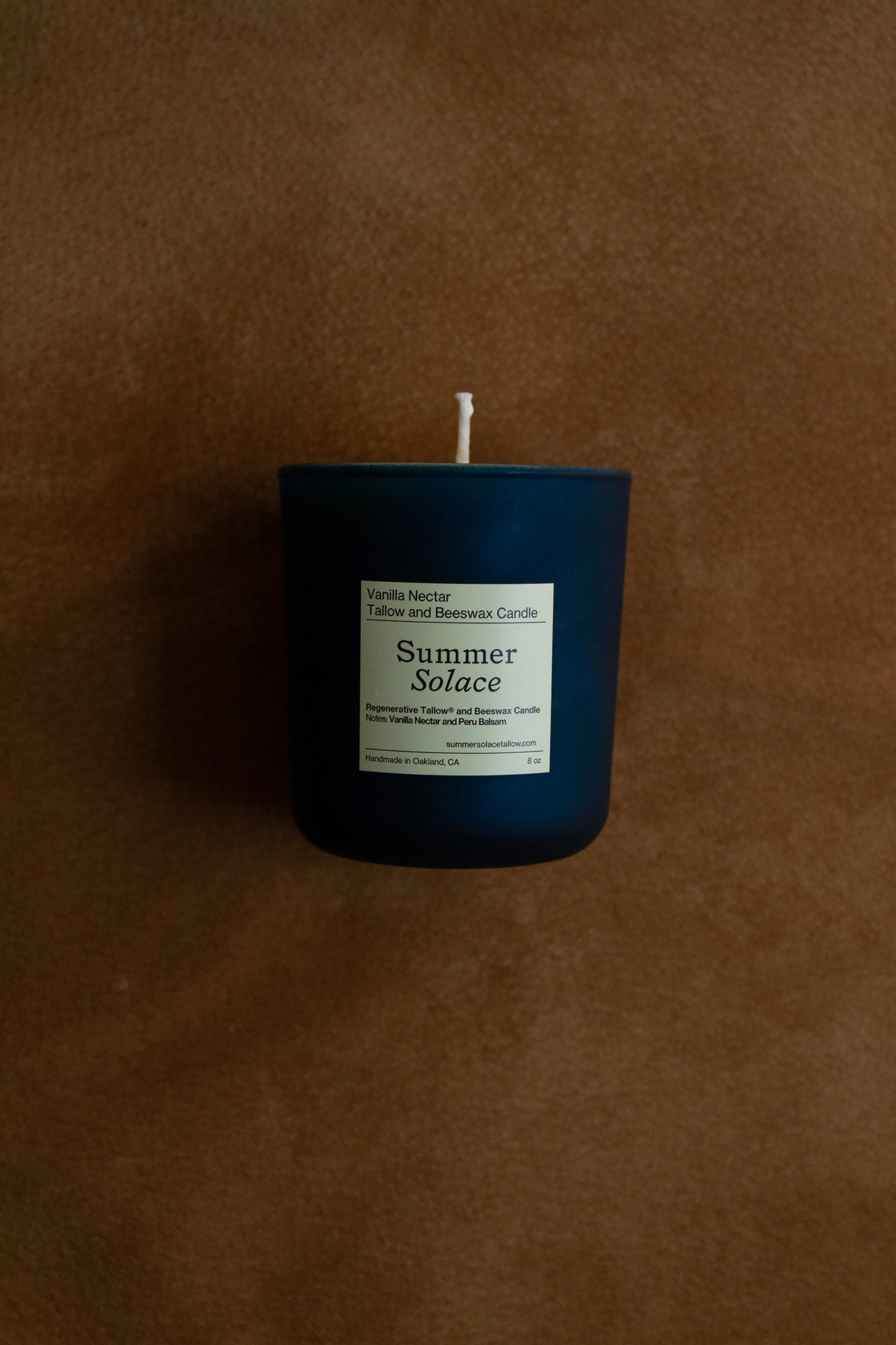 Vanilla Nectar – Tallow & Beeswax Candle with Peru Balsam | 8.5 oz