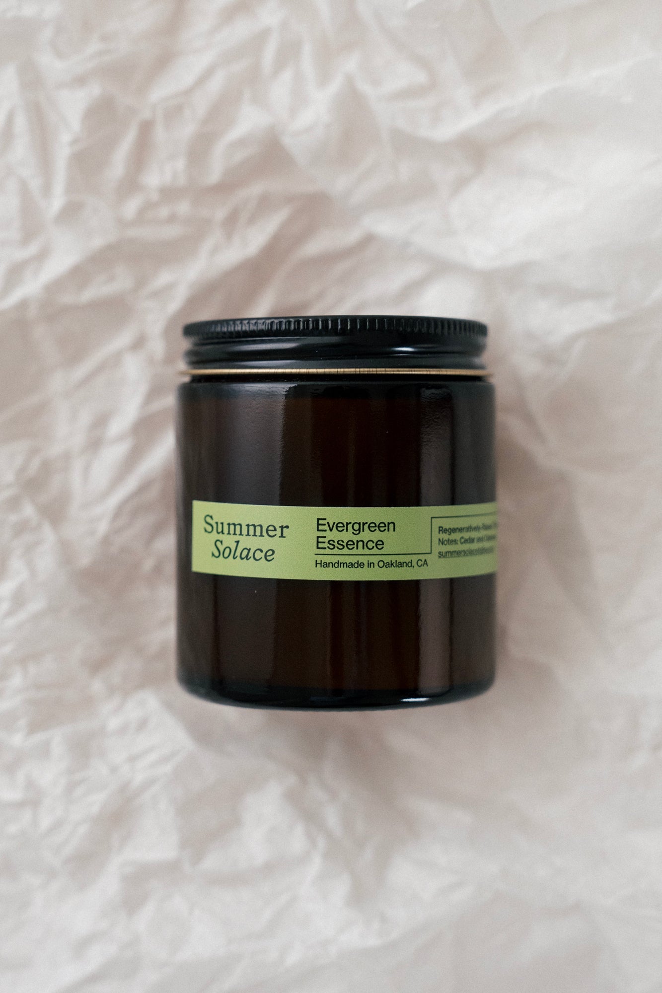 Evergreen Essence – Travel Candle | Cedar & Oakmoss