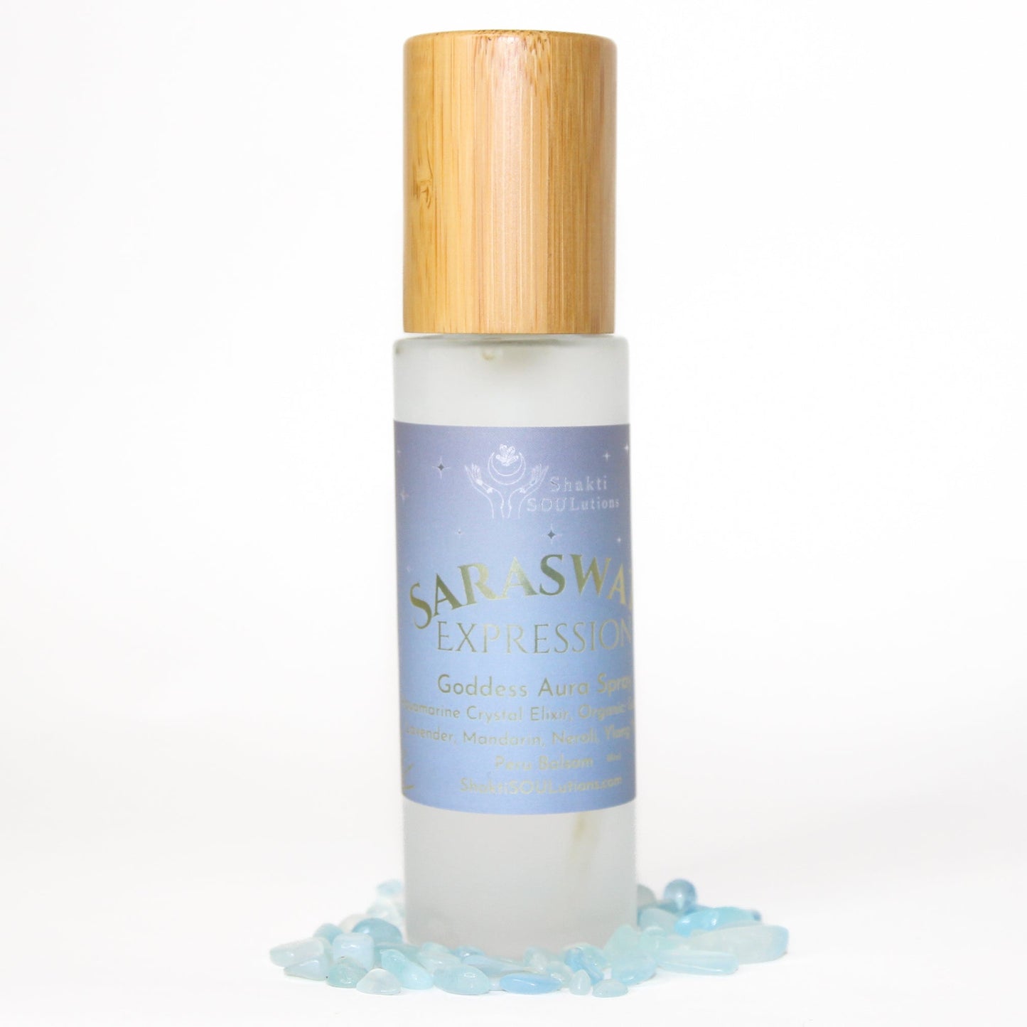 Saraswati Goddess Crystal Aura Spray - Expression