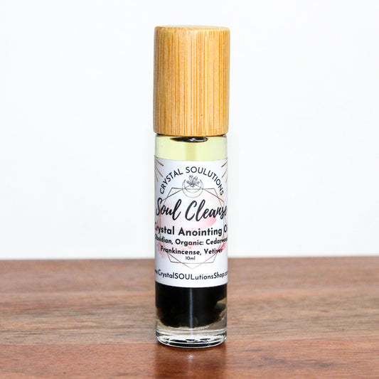 Soul Cleanse Obsidian Anointing Oil