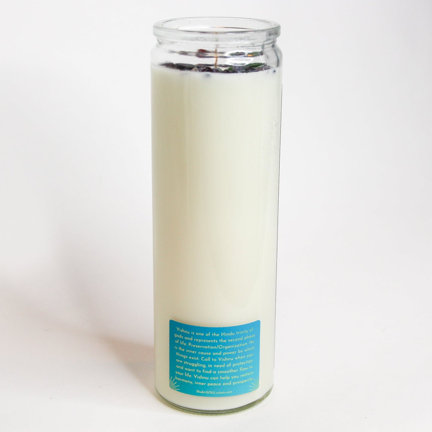 Vishnu Crystal Altar Candle
