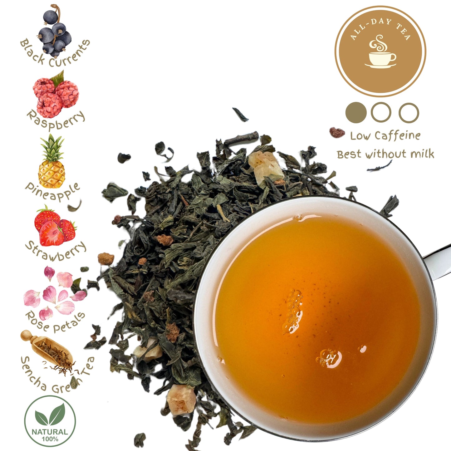 'Enchanted Morning' Green Tea Loose Leaf Blend