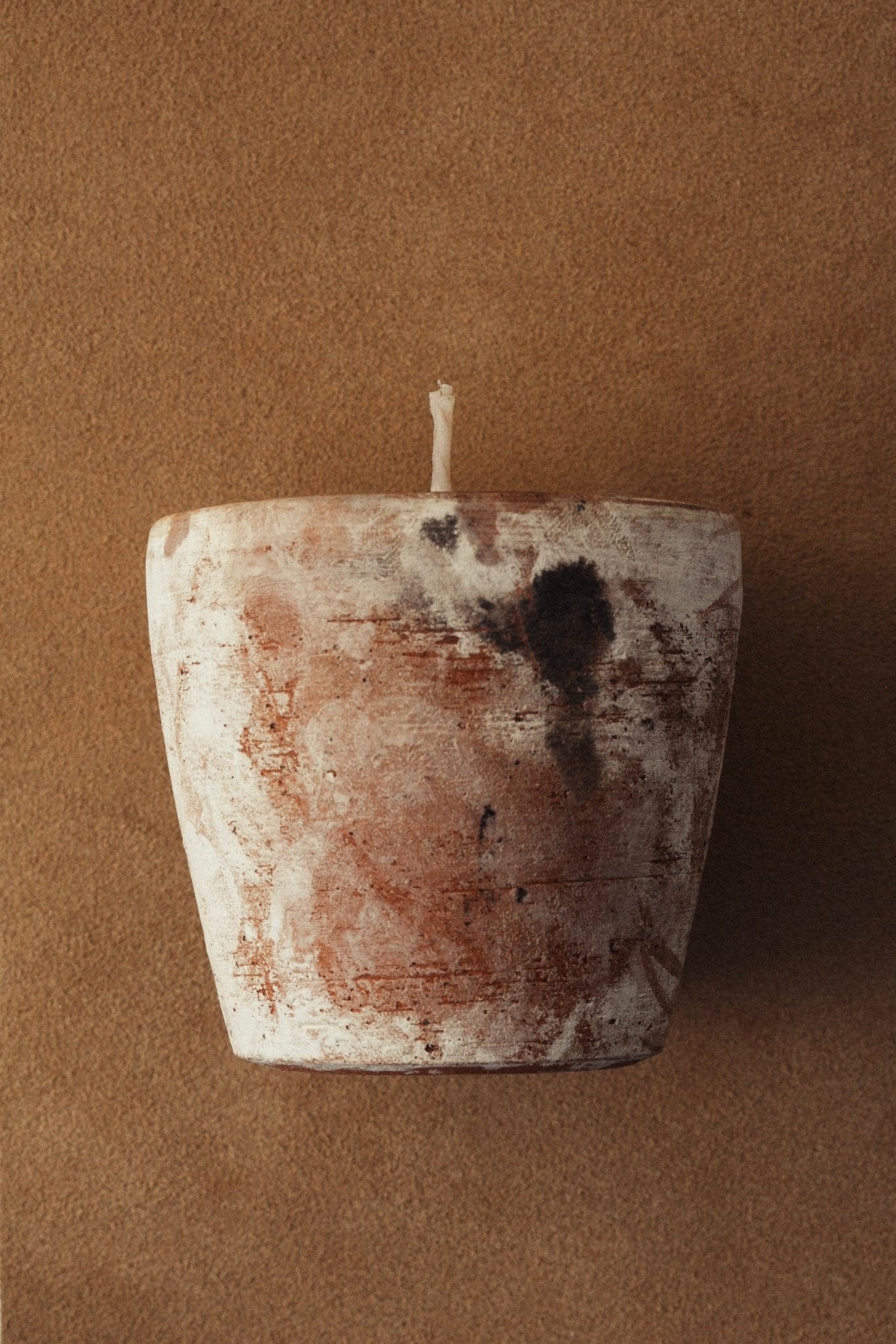 Souchong Debut Earthen Tallow Candle – Smoke-Brushed Terracotta Vessel 4 oz